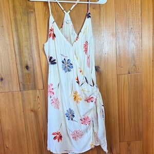 O'Neill Cream and Red Strappy Dress